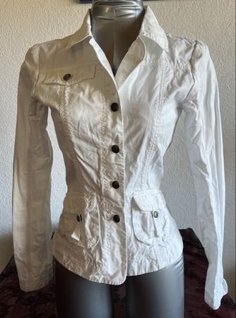 Veste d'été blanche taille 16 ans