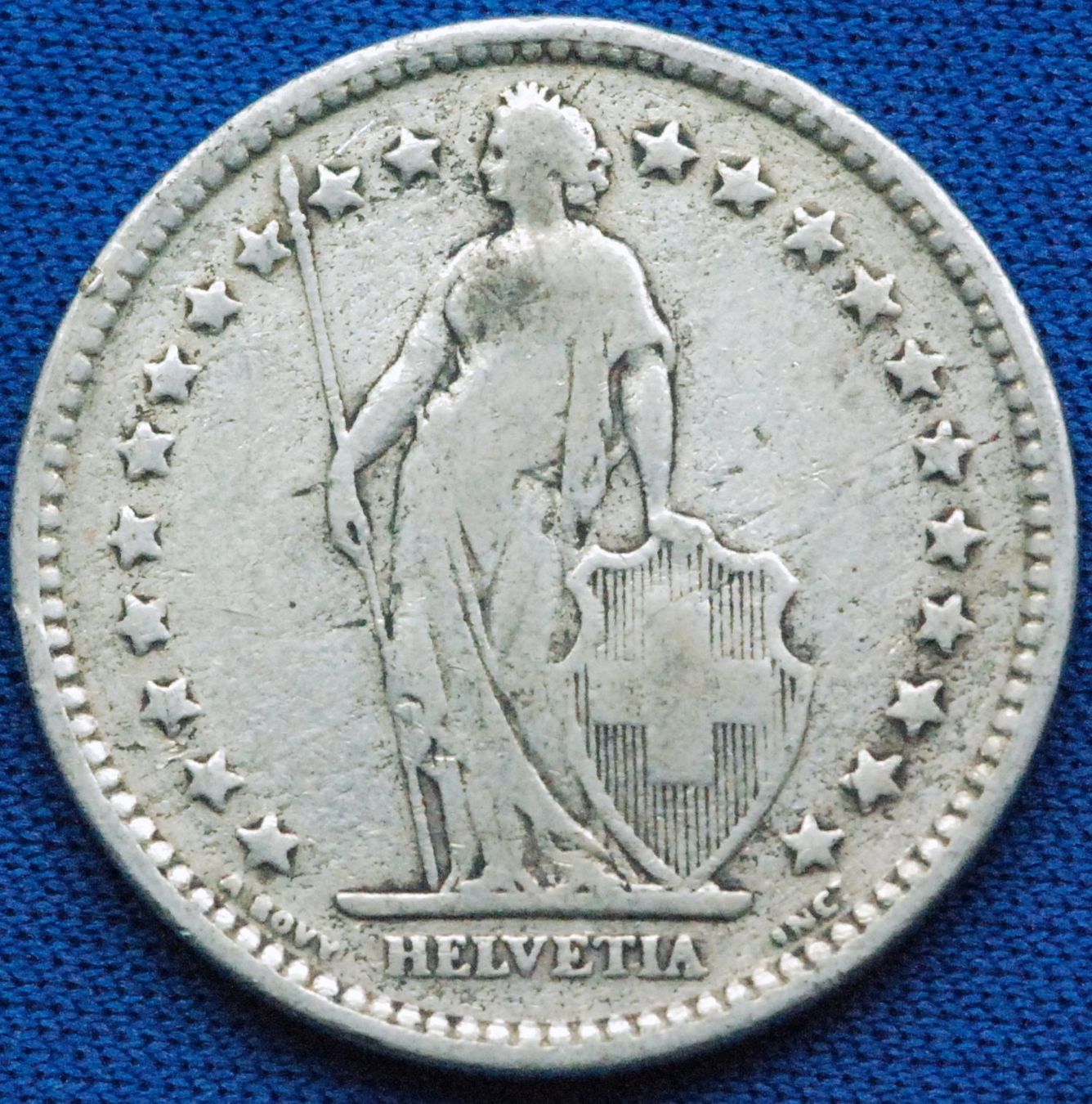 Tutti le monete: Silberner 2.- Jg. 1903, Rar – Usato da Mühlethal venduto da sowato 1