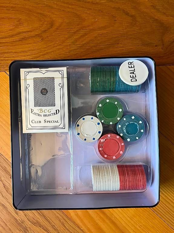 Giochi: Poker Chips Set (unvollständig) – Usato da bern venduto da Candelaria48