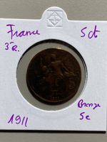 France - 5 centimes - 1911
