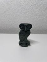 Owl of Athena. Bronze sculpture from Greece
