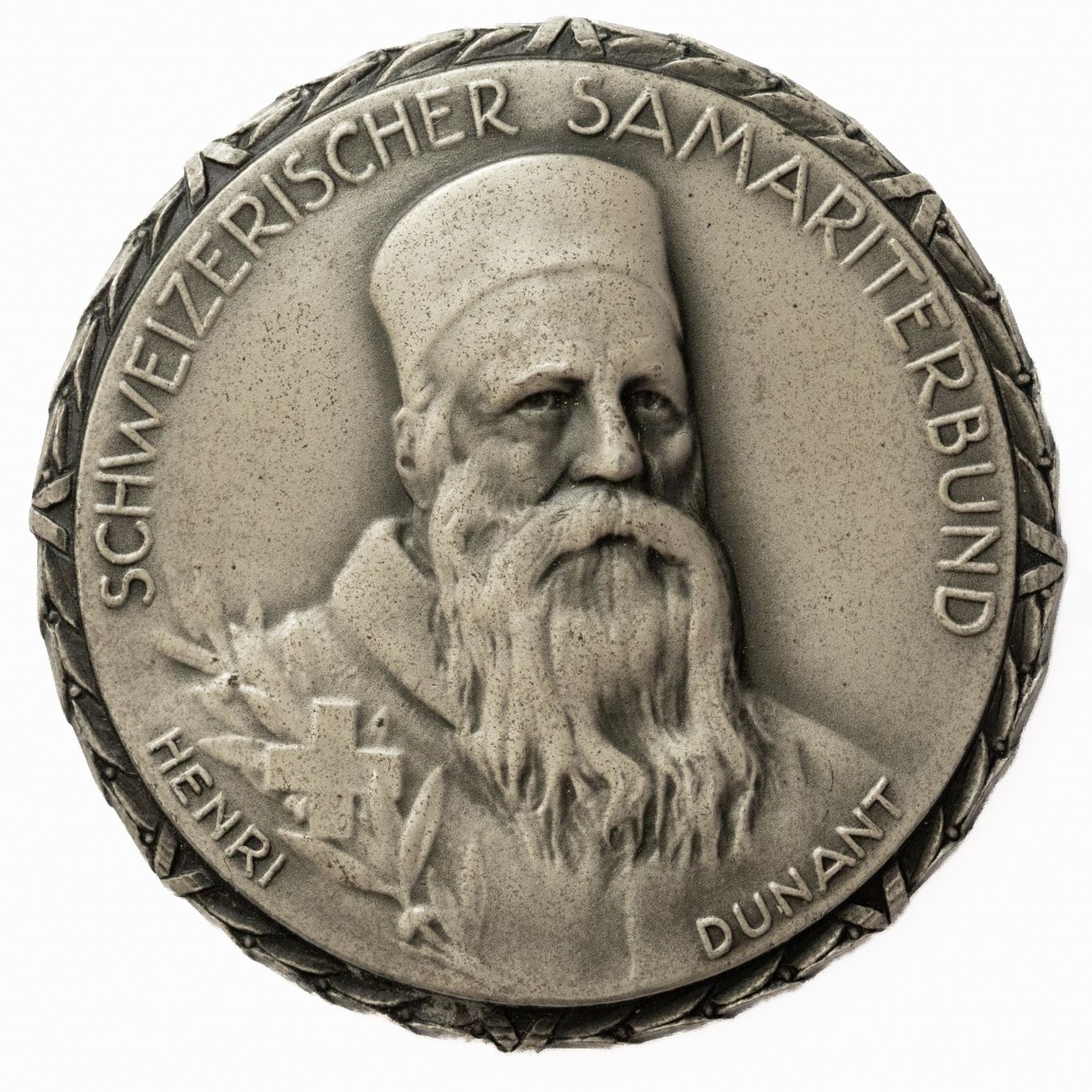 Medaglie: Medaille SCHWEIZERISCHER SAMARITERBUND Henry Dunant Silber – Usato da Rotkreuz venduto da Swiss-Coins