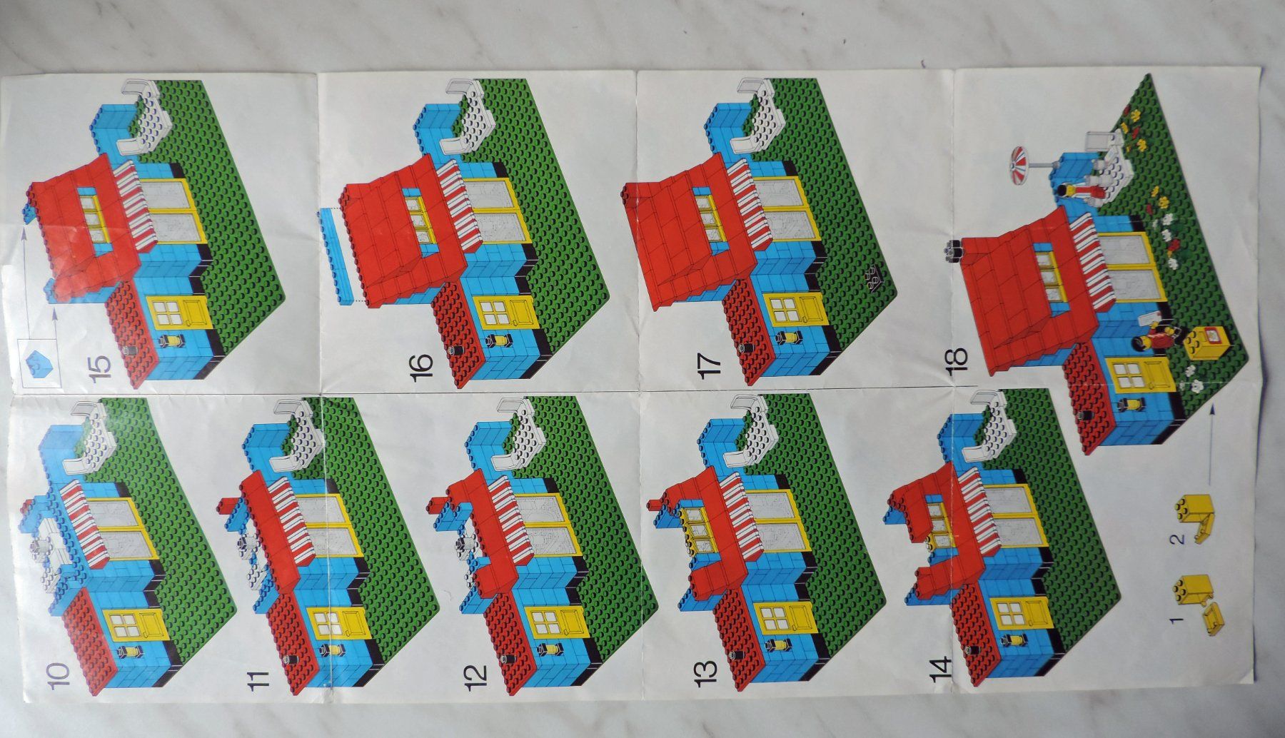 Lego Giocattoli: Stadthaus, Set 6372 (1982)  mit OBA – Usato da Burgdorf venduto da ursla50 8