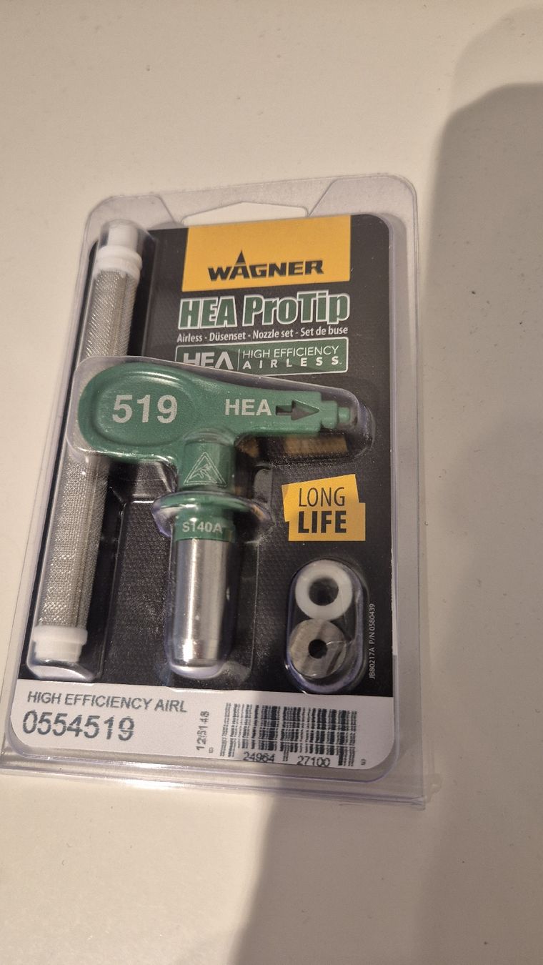 Wagner Alle Werkzeuge: Wagner Farbsprühgerätedüse HEA Pro Tip 519 – Neu und originalverpackt aus Oberägeri von Timka111