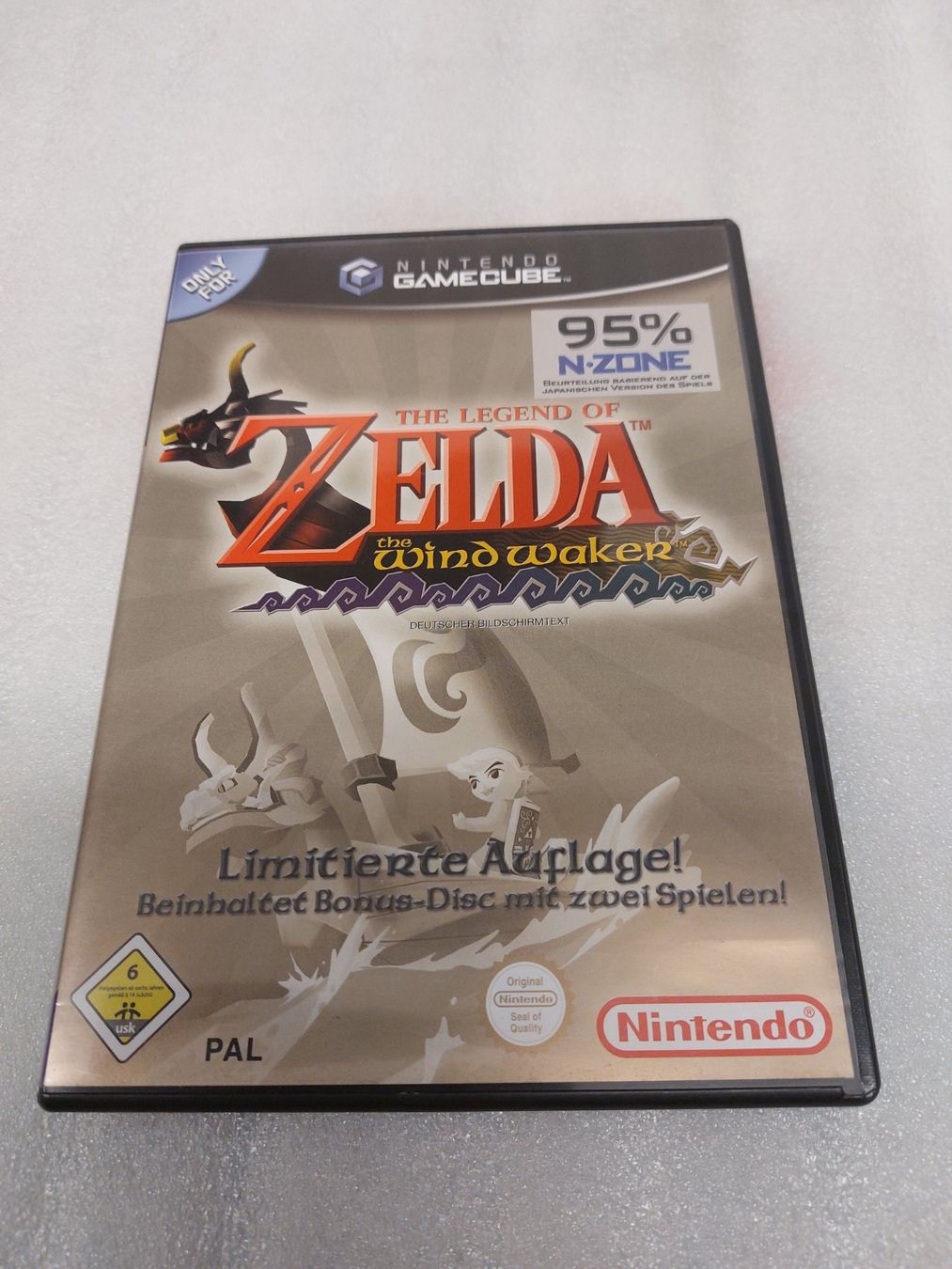 Nintendo Spiele: Zelda the Wind Waker - Gamecube 95% N-Zone – Gebraucht aus Pambio Noranco von Pol69