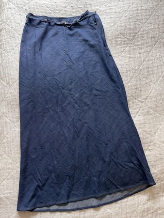 Zara denim skirt