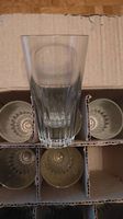 Lot de 12 verres à liqueur vintage taillé!