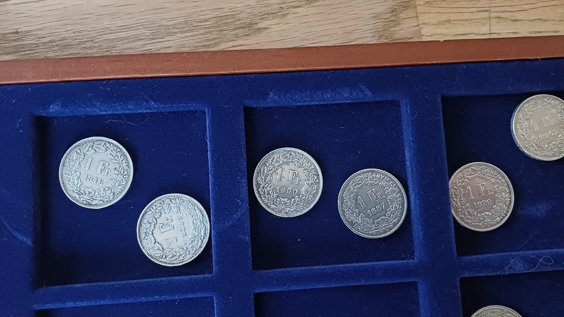 Alle Münzen: 20 Stück Silberfränkler Top Zustand – Gebraucht aus Flawil von Naphtali 3