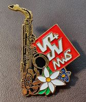 S822 - Pin Musik Saxophon MWS Schweiz