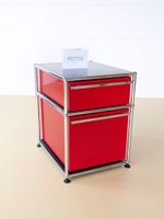 USM Haller Korpus | Schwarz & Rot | Neuwertig