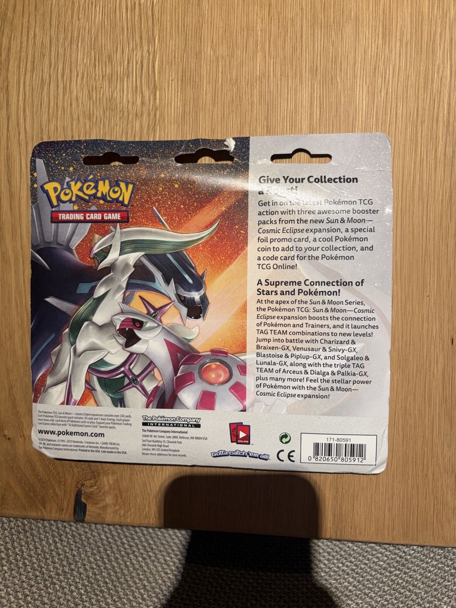 Pokémon Sammelbilder & Trading cards: Pokemon Blister Cosmic Eclipse – Neu und originalverpackt aus Buchs LU von Arcade_otaku 1