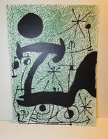 Neue Fundschätze Kunst Miro original Lithografie 1967