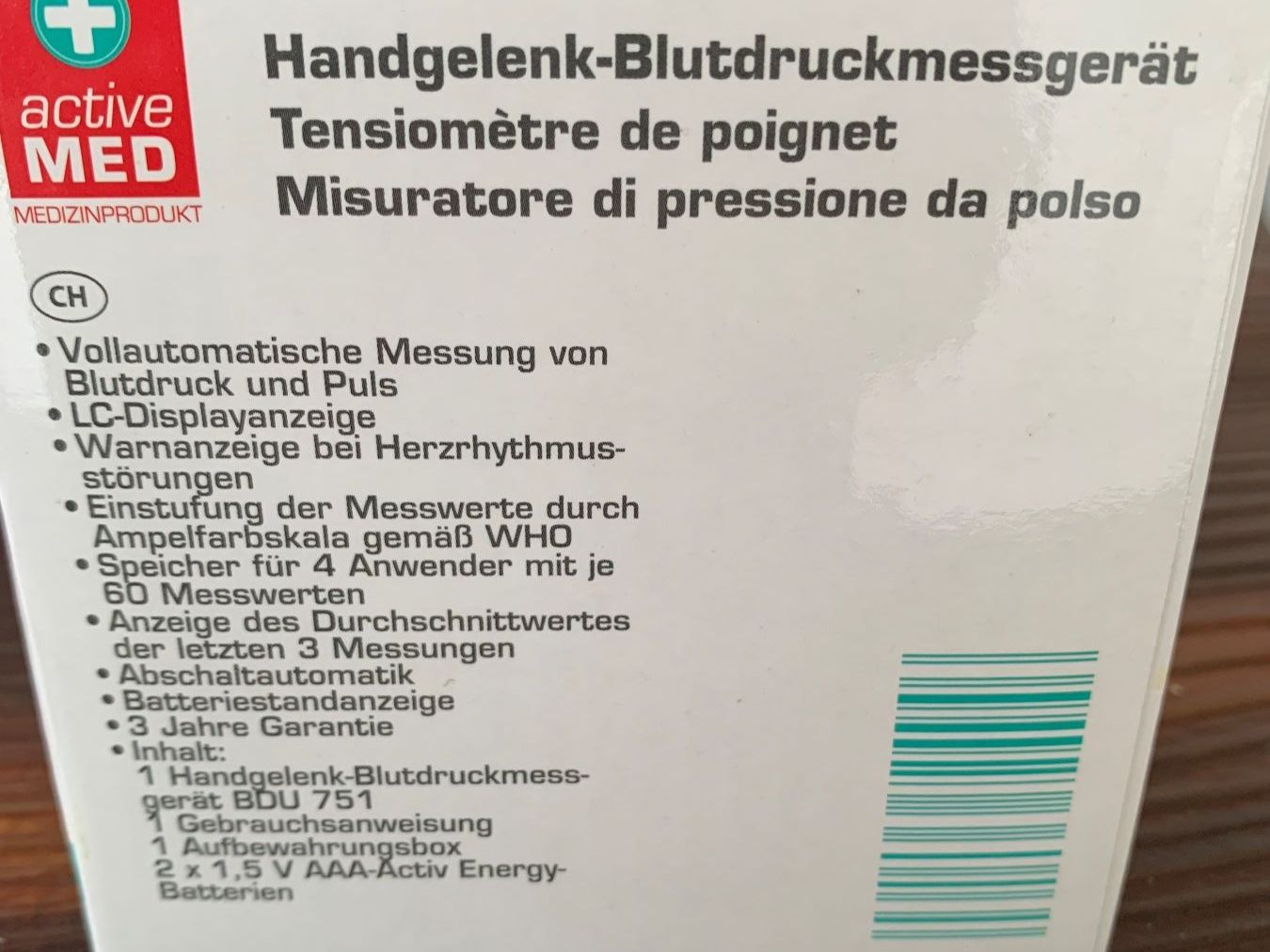 Misurare: Handgelenk-Blutdruckmessgerät – Nuovo (secondo la descrizione) da Neuenkirch venduto da burepe 2