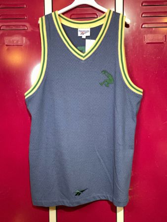 VINTAGE REEBOK SHAQUILLE O'NEAL BASKETBALL JERSEY SZ: L