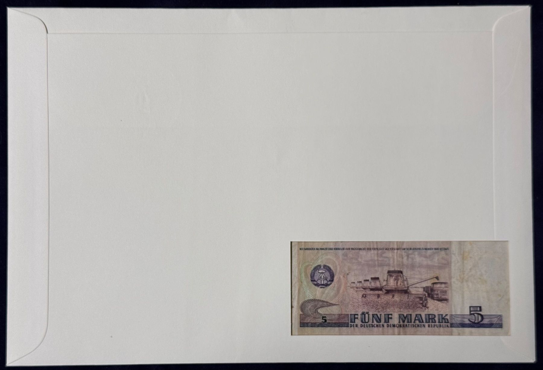 Banconote: Banknotenbrief  DDR – Usato da Andwil SG venduto da Ariisa1234 1