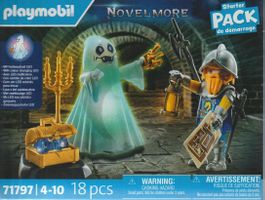 PLAYMOBIL  NOVELMORE 71797 FANTASMA LUMINOSO E CAVALIERE STA