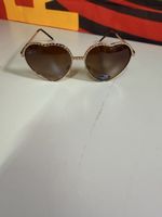 Herz Sonnenbrille im trendigen Herzdesign,Gold,Neu!