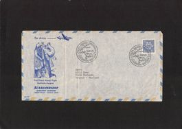Flugbrief: 1 Direkt Flug Stockholm - Bangkok , 26.10.1949
