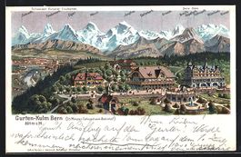 Gurten-Kulm, Teilansicht mit Blick auf d