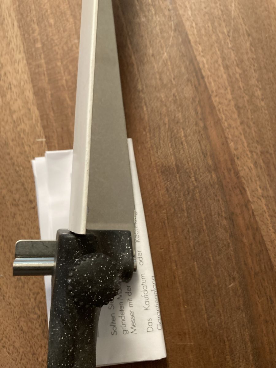 Coltelli da cucina: Messer mit Führungsschiene NEU – Nuovo (secondo la descrizione) da Widen venduto da nigella90 1