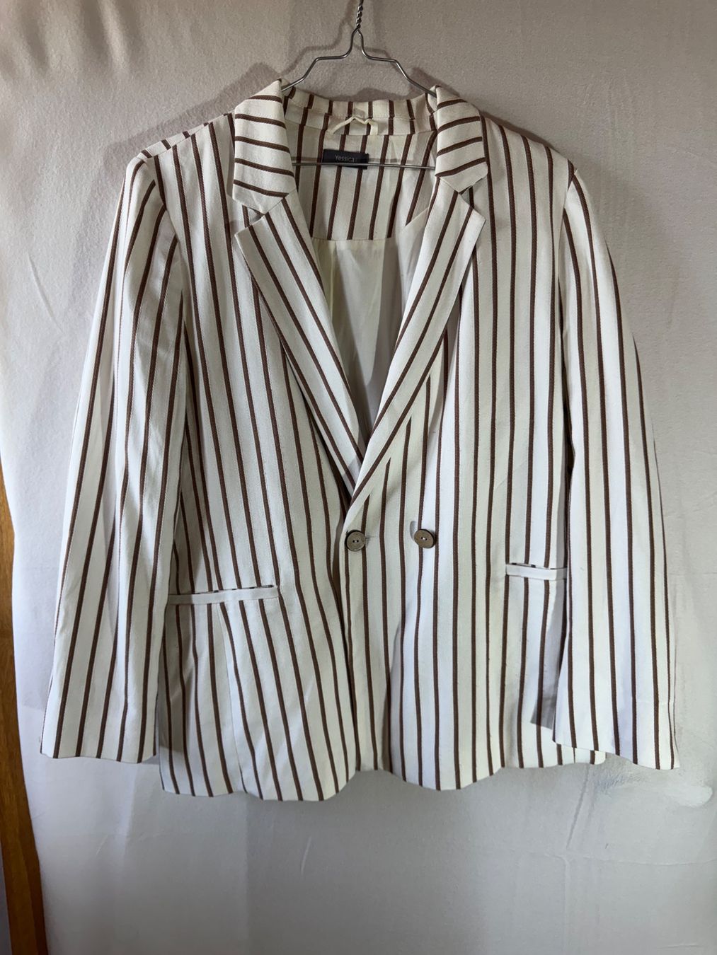 C&A Giacche: Gestreifter Blazer von C&A  Gr. 42 – Usato da Grosswangen venduto da SALE_SALE_SALE