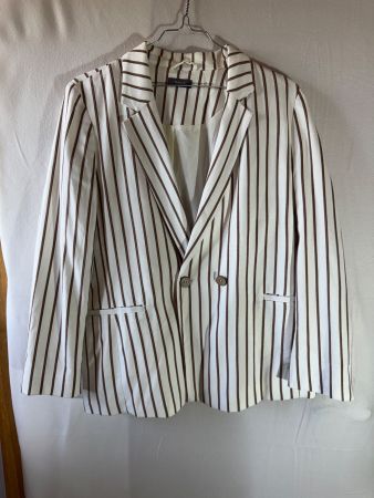 Gestreifter Blazer von C&A  Gr. 42