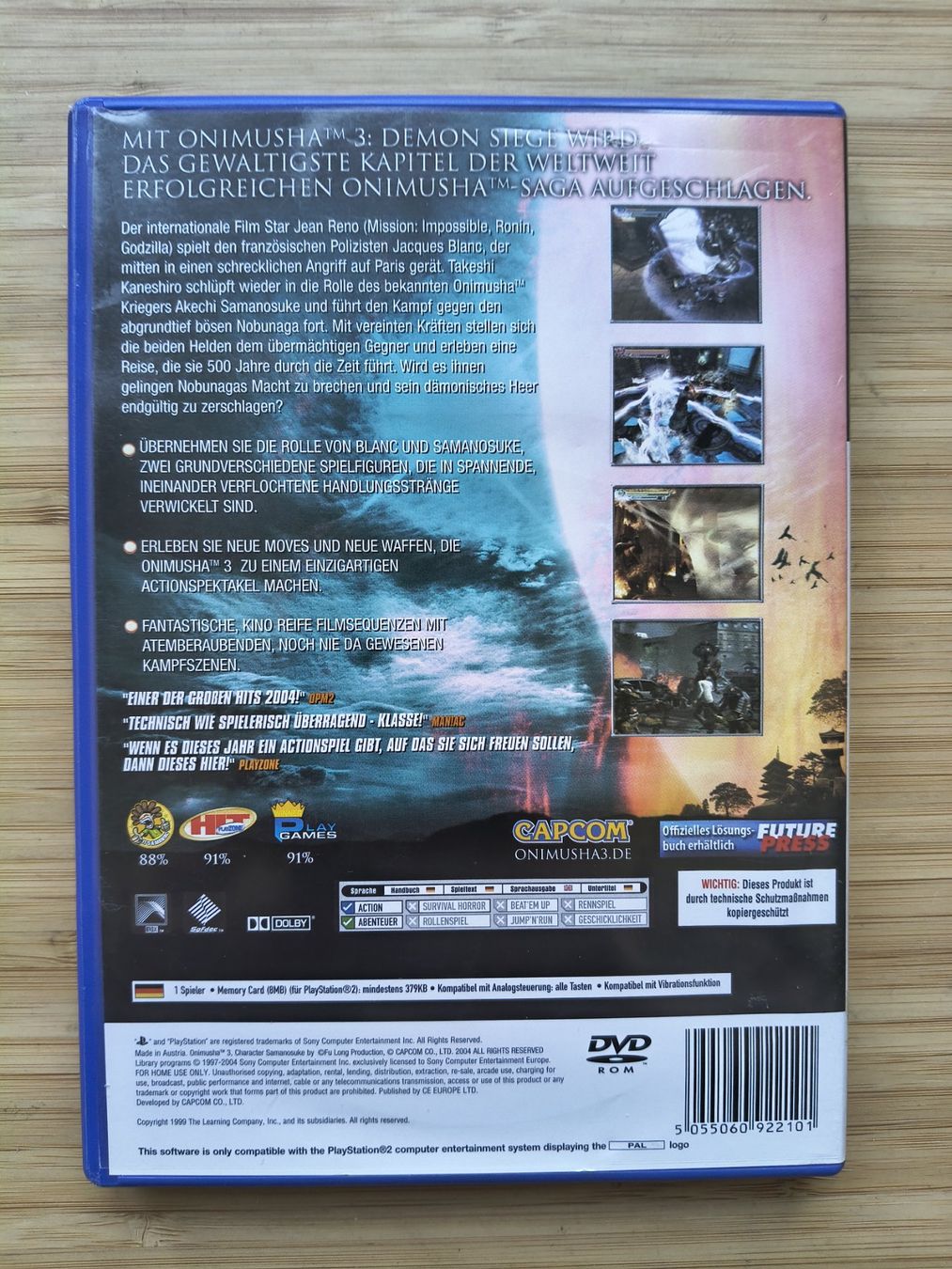 Spiele: Onimusha 3 (PS 2) – Gebraucht aus Riedholz von ste_96cd 1