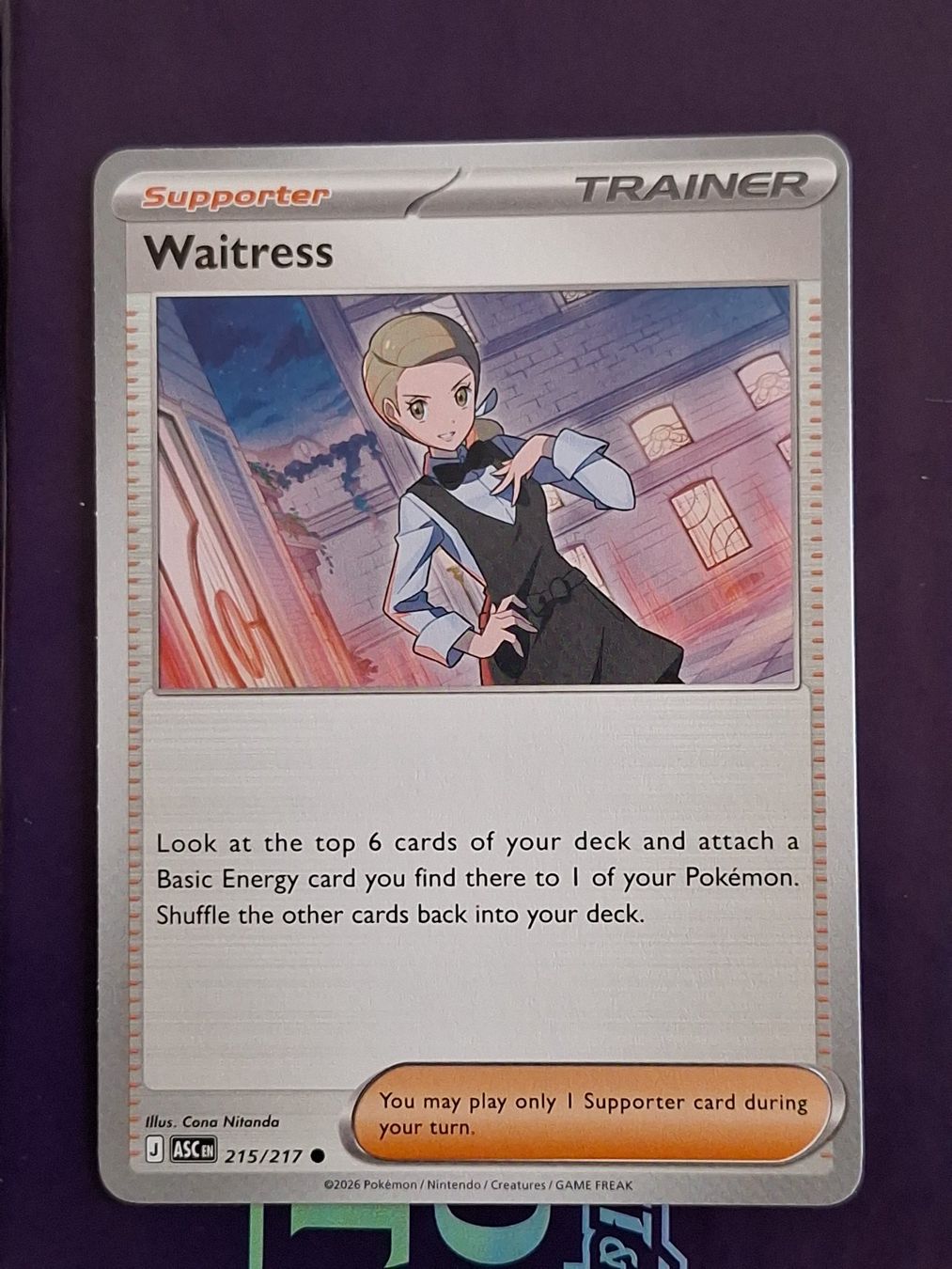 Pokémon Carte collezionabili: Waitress - Pokemon Ascended Heroes – Usato da Altstätten SG venduto da GGsGameshop