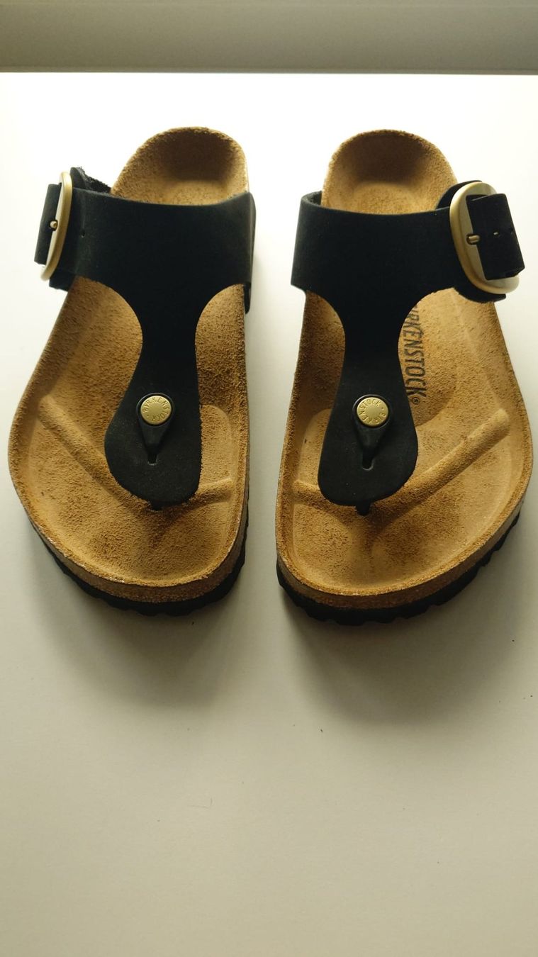 Birkenstock Damenschuhe: Birkenstock Gizeh Big Buckle, Grösse 42 – Neu und originalverpackt aus Riehen von markstre11