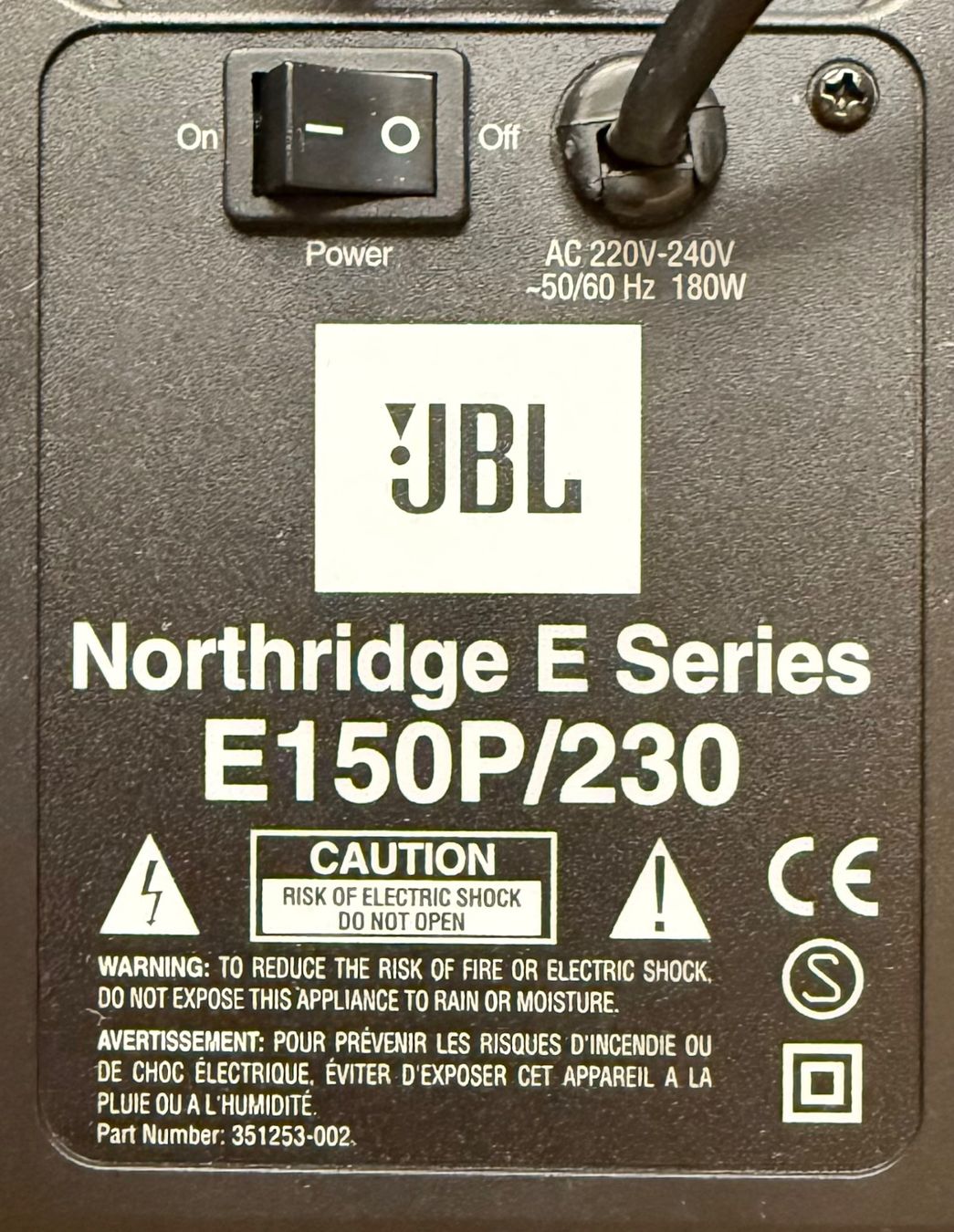 JBL Casse acustiche: Subwoofer JBL Northridge E Series E150P (2005) – Usato da Adliswil venduto da gil_bx87 3