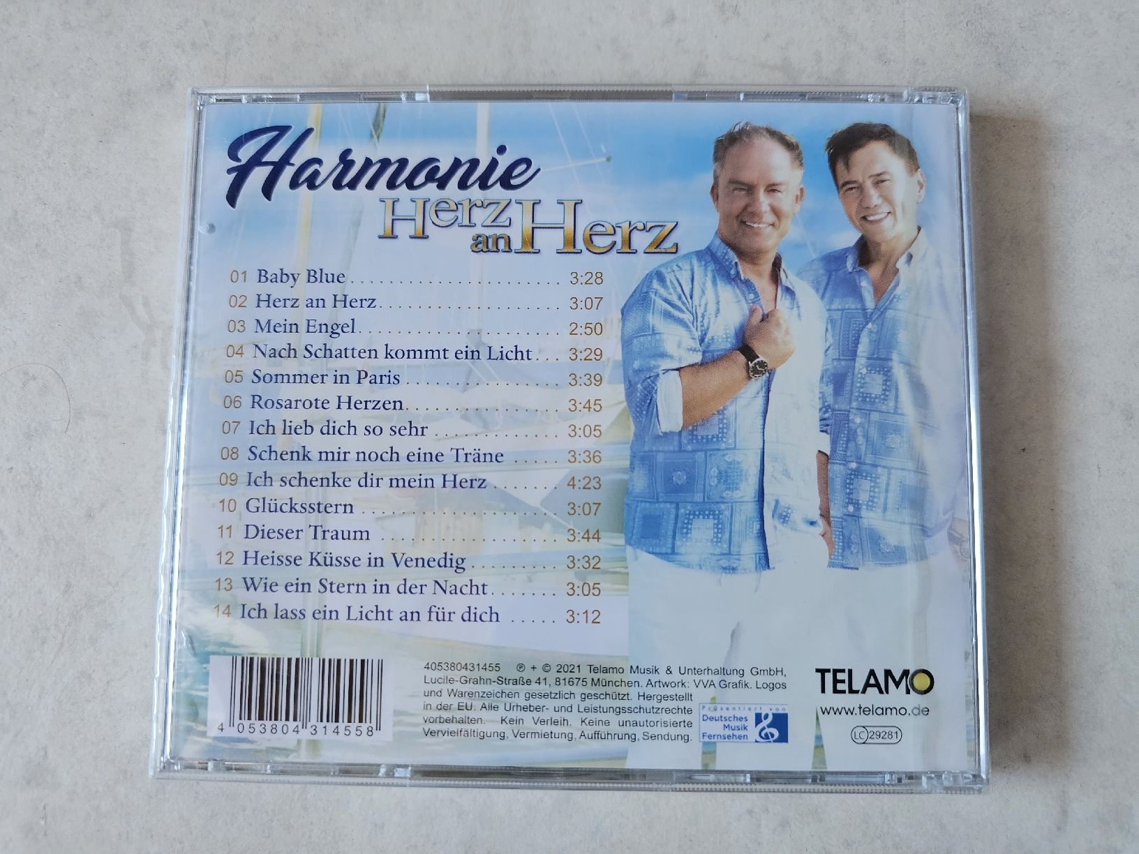 CD: Harmonie  -  Herz an Herz  /  Fabrikneu – Nuovo e nell'imballaggio originale da Schneisingen venduto da backstore24 1
