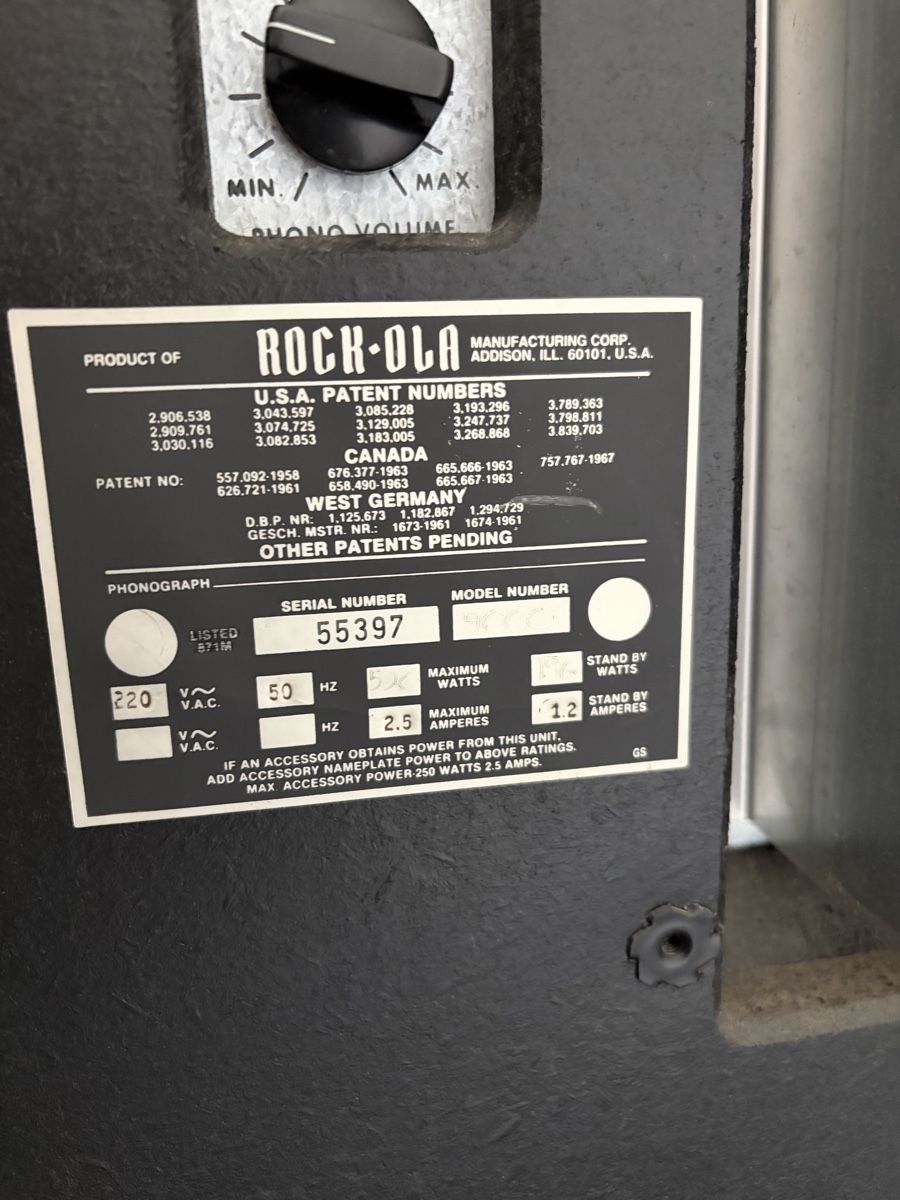 Rock-Ola Jukebox: Rock Ola Jukebox – Usato da Uttwil venduto da fab_c5bp 2