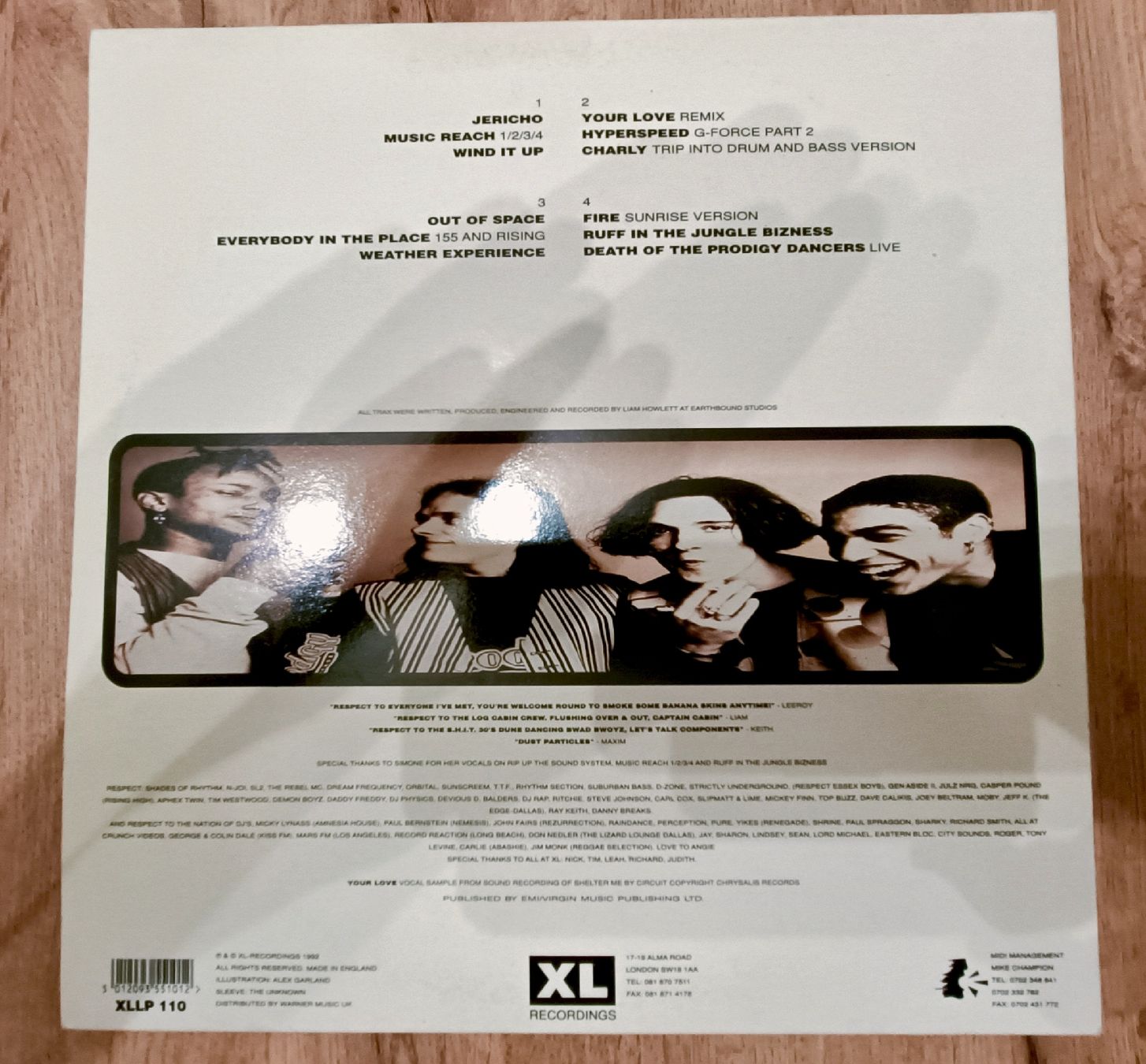 Schallplatten: THE PRODIGY - Experience 2LP – Gebraucht aus Luzern von cryptonic79 1