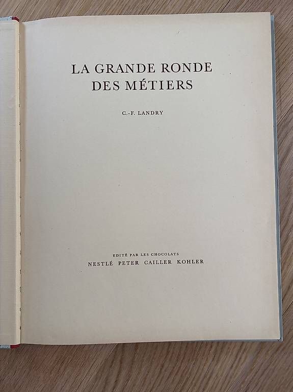 Bücher: La grande ronde des métiers  – Gebraucht aus St-Blaise von Poussinnette01 1