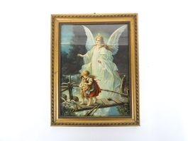 Gemälde mit Engel und Kindern