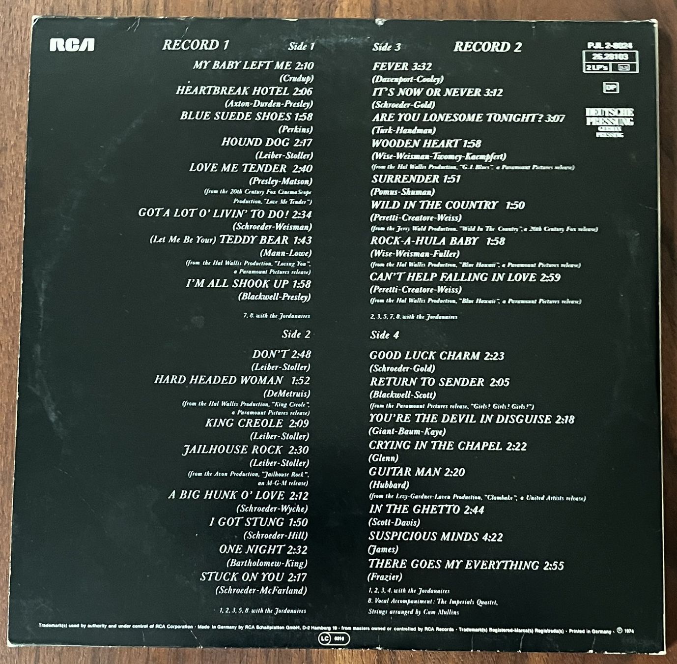 Dischi in vinile: Elvis - Forever 32 Hits - Doppel LP – Usato da Gümligen venduto da idefix12 2
