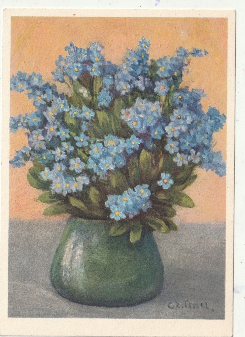 Cartes postales: Blumenkarte – D'occasion à Lumbrein par made02
