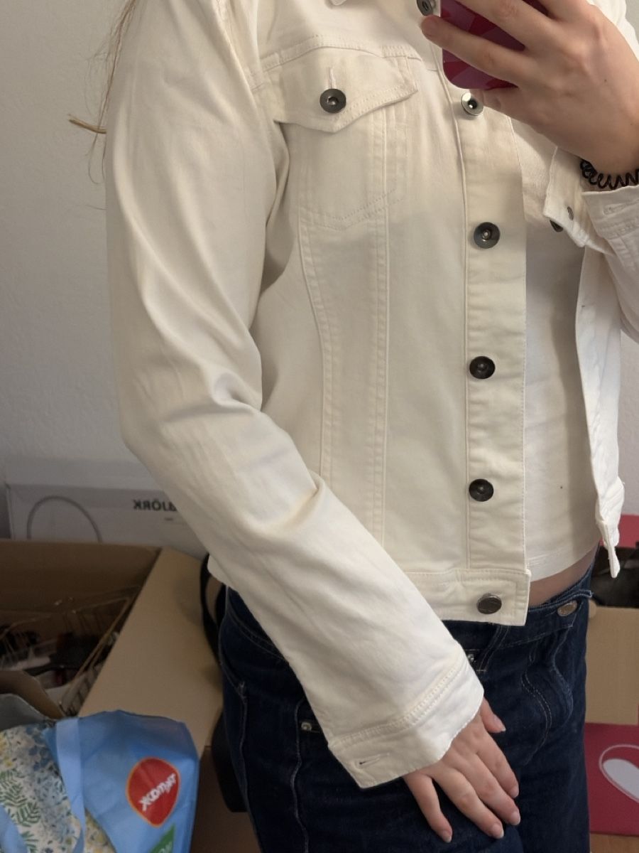 Giacche: weisse Jeansjacke – Usato da Wettingen venduto da liv_k2bp 1