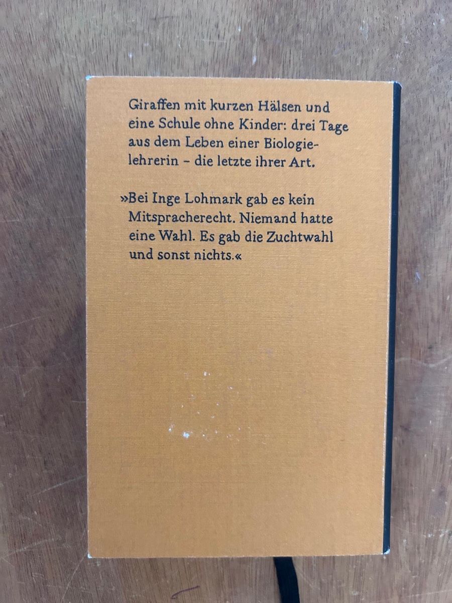 Libri: Der Hals der Giraffe Judith Schalansky  – Usato da Zürich venduto da WWehrle 1
