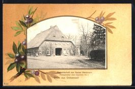 Grusskarten-AK Ochsenzoll, Gasthaus von 