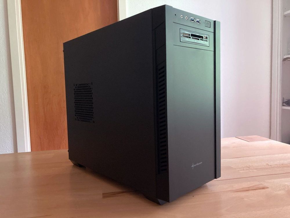 Silent PC Case + 500W Netzteil, Lüfter, Cardreader, Zubehör Kaufen