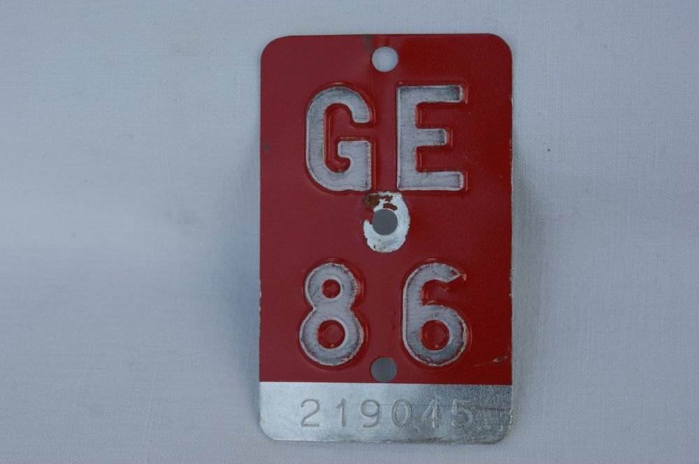 Lot De Plaques De Vélo Brabant - Belgique - 1967 à 1986 (Bon état)