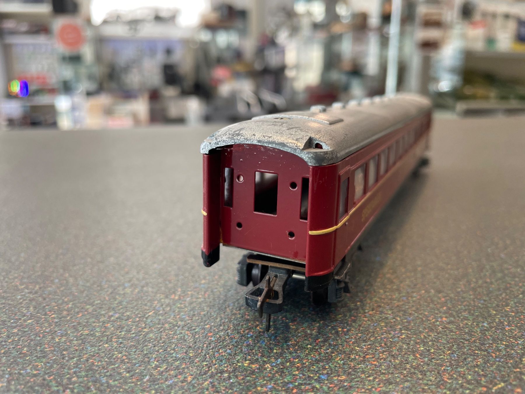 Fleischmann Modelleisenbahnen: Fleischmann RARE Speisewagen DSG Vintage – Gebraucht aus Chiasso von Carrara-Modellismo 5