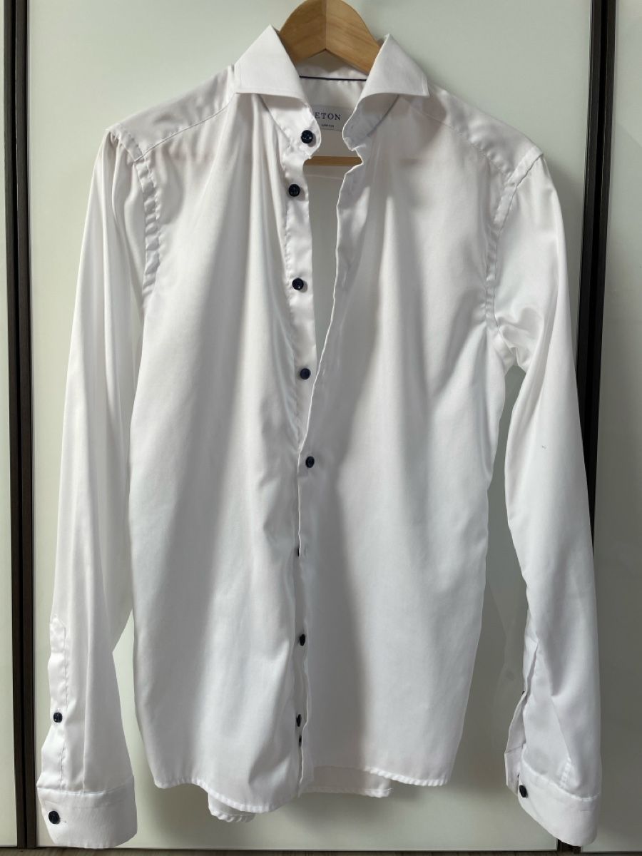 Camicie: Eton Super Slimfit Hemd Size 38 – Usato da Uznach venduto da Player6