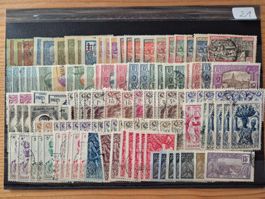 Franz. Kolonie Briefmarken Zustand gemäss Bild Karte D1