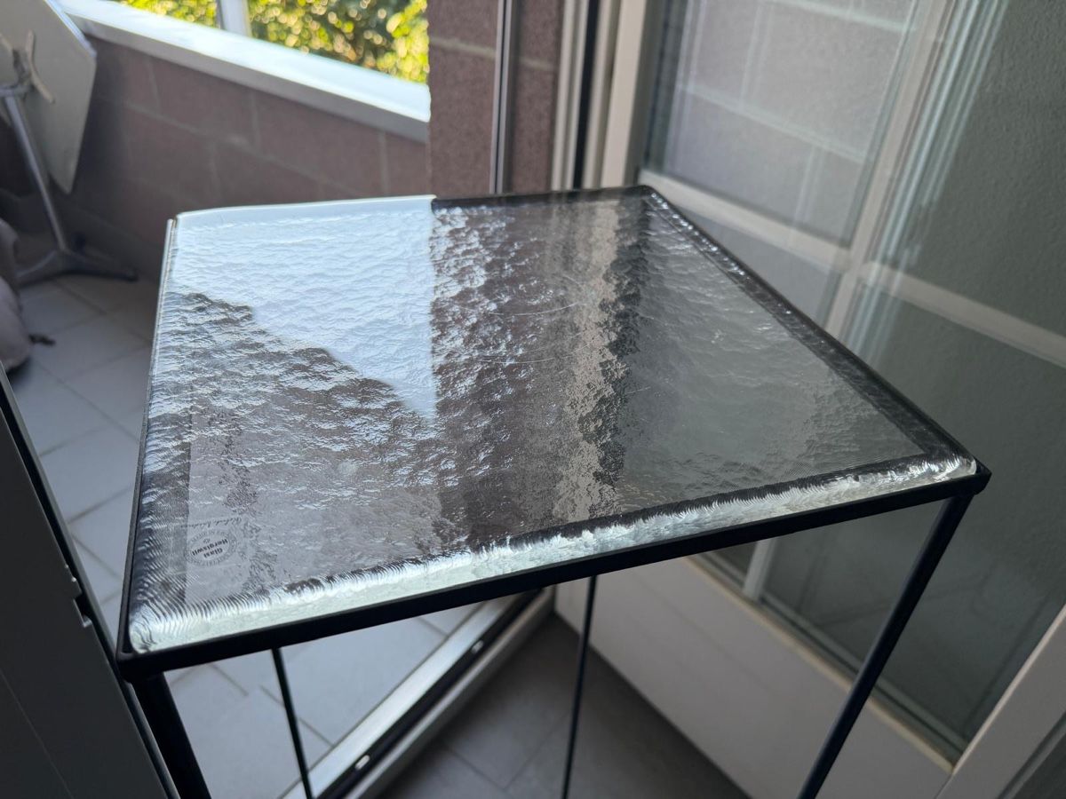 Altro in Decorazioni & Accessori: Original Hergiswiler Metallständer mit Glasplatte – Usato da Thun venduto da Grizzlie99 1