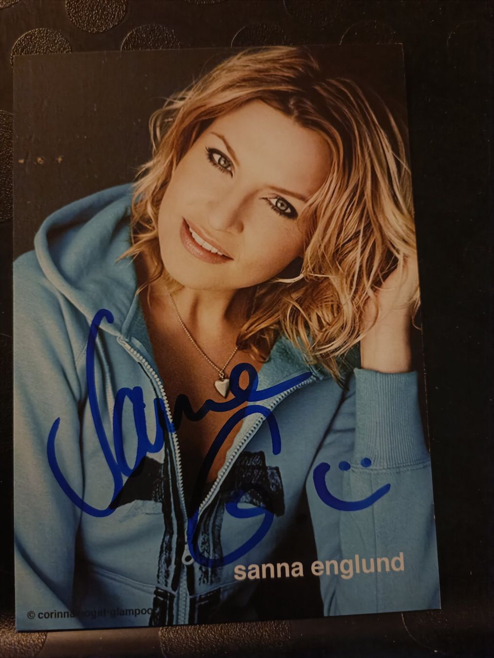 Autografi: Sanna Englund - signierte Autogrammkarte – Usato da Menziken venduto da Artographs