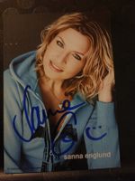 Sanna Englund - signierte Autogrammkarte