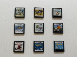 Lot de 9 jeux pour Nintendo DS occasion
