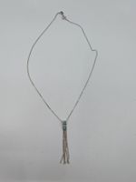 Feine Halskette und Anhänger Silber 925